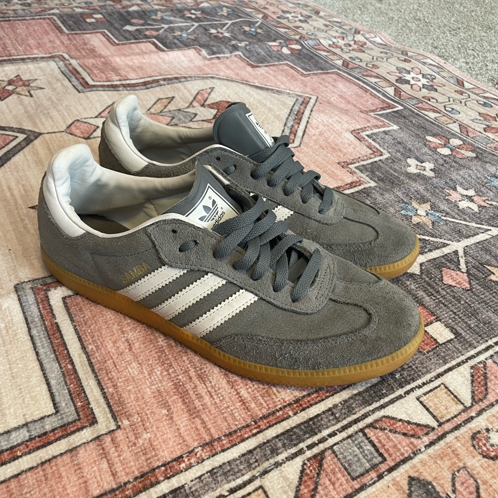 Adidas OG Grey Suede Sambas